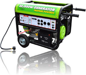 Slow-turning honda power 10kw lp/natural gas generator #6