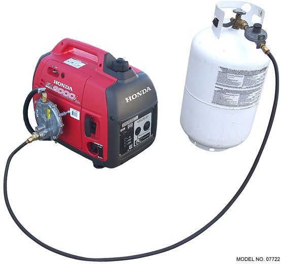 Triple fuel honda inverter generator