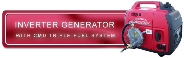 Inverter generator with cmd triple-fuel system model honda eu2000is #5